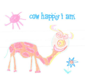 COW HAPPY I AM logo