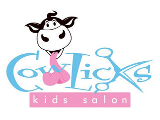 COW LICKS KIDS SALON logo