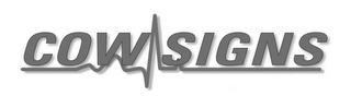 COW SIGNS logo