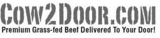 COW2DOOR.COM PREMIUM GRASS-FED BEEF DELIVERED TO YOUR DOOR! logo