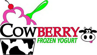 COWBERRY FROZEN YOGURT logo