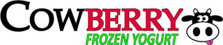 COWBERRY FROZEN YOGURT logo