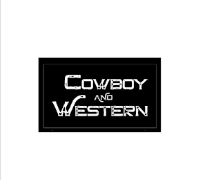 COWBOY AND WESTERN logo