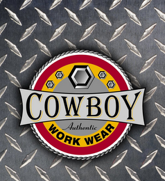 COWBOY AUTHENTIC WORK WEAR logo