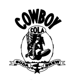 COWBOY COLA SODA BREW logo