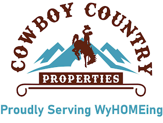 COWBOY COUNTRY PROPERTIES PROUDLY SERVING WYHOMEING logo