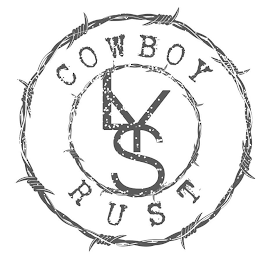 COWBOY RUST LYONS logo