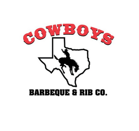 COWBOYS BARBEQUE & RIB CO. logo