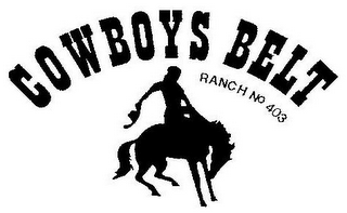 COWBOYS BELT RANCH N° 403 logo
