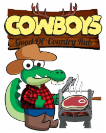 COWBOYS GOOD OL COUNTRY RUB logo
