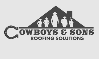 COWBOYS & SONS ROOFING SOLUTIONS logo