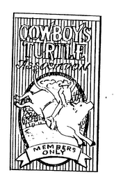 COWBOYS' TURTLE ASSOCIATION logo