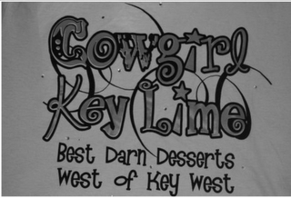COWGIRL KEY LIME BEST DARN DESSERTS WEST OF KEY WEST logo