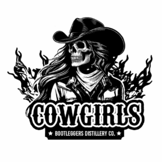 COWGIRLS BOOTLEGGERS DISTILLERY CO. logo