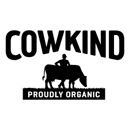 COWKIND PROUDLY ORGANIC logo