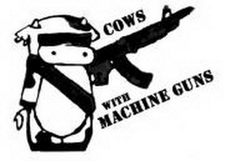 COWS WITH MACHINE GUNS logo