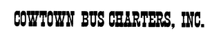 COWTOWN BUS CHARTERS, INC. logo