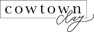 COWTOWN CLAY logo