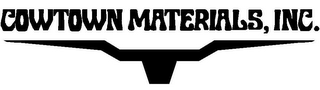 COWTOWN MATERIALS, INC. logo