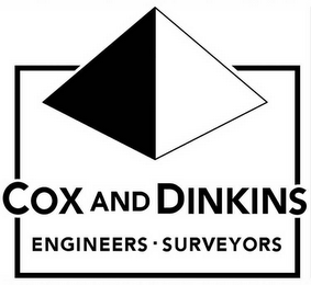 COX AND DINKINS ENGINEERS SURVEYORS logo