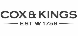 COX & KINGS EST 1758 logo