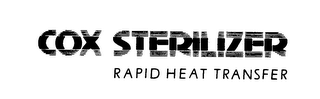 COX STERILIZER RAPID HEAT TRANSFER logo