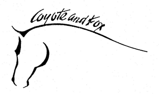 COYOTE AND FOX logo