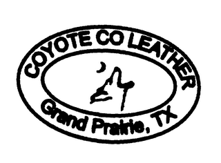 "COYOTE CO LEATHER GRAND PRAIRIE, TX logo
