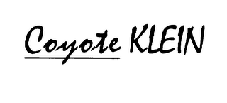 COYOTE KLEIN logo
