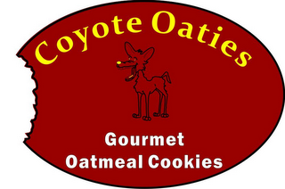 COYOTE OATIES GOURMET OATMEAL COOKIES logo