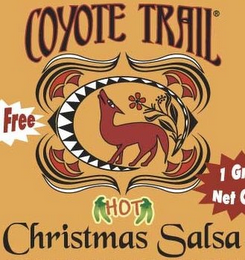 COYOTE TRAIL CHRISTMAS SALSA HOT FREE logo