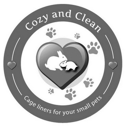 COZY AND CLEAN CAGE LINERS FOR YOUR SMALL PETS logo