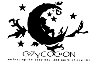 COZY COCOON EMBRACING THE BODY SOUL AND SPIRIT OF NEW LIFE logo