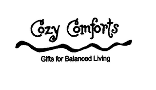 COZY COMFORTS GIFTS FOR BALANCED LIVING logo