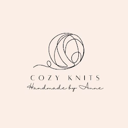 COZY KNITS HANDMADE BY ANNE logo