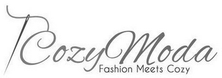 COZY MODA FASHION MEETS COZY logo