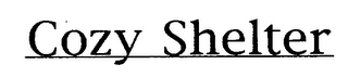 COZY SHELTER logo