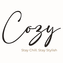 COZY STAY CHILL. STAY STYLISH logo