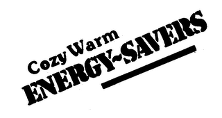 COZY WARM ENERGY-SAVERS logo