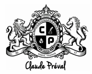 CP 20 PARIS, FRANCE 17 CLAUDE PRÉVAL logo
