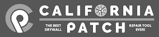 CP CALIFORNIA PATCH THE BEST DRYWALL REPAIR TOOL EVER! logo