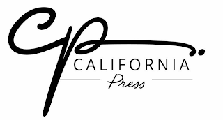 CP CALIFORNIA PRESS logo