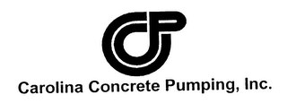 CP CAROLINA CONCRETE PUMPING logo