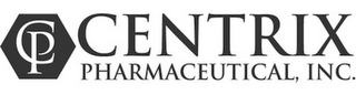 CP CENTRIX PHARMACEUTICAL, INC. logo