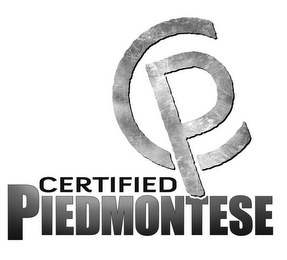CP CERTIFIED PIEDMONTESE logo