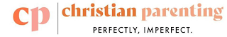 CP CHRISTIAN PARENTING PERFECTLY, IMPERFECT. logo