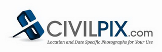 CP CIVILPIX.COM LOCATION AND DATE SPECIFIC PHOTOGRAPHS FOR YOUR USE logo