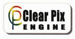 CP CLEAR PIX ENGINE logo