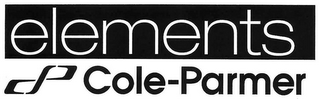 CP COLE-PARMER ELEMENTS logo