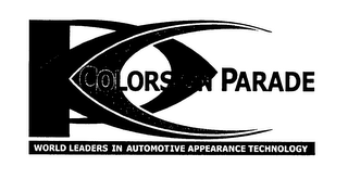 CP COLORS ON PARADE WORLD LEADERS IN AUTOMOTIVE APPEARANCE TECHNOLOGY logo